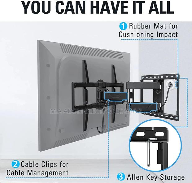 Movable Tv Wall Mount 32”-65” · Photo 1