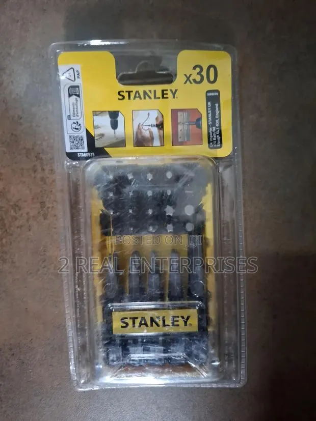 Stanley 30-Piece Screwdriver Drill Bit Set STA60525 · Photo 1