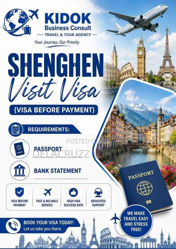 Shengen Visit Visa(Visa Before Payment) · Photo 1