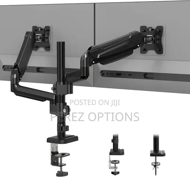 Dual Monitor Desk Mount for 13-32 Inch Screens · Photo 1
