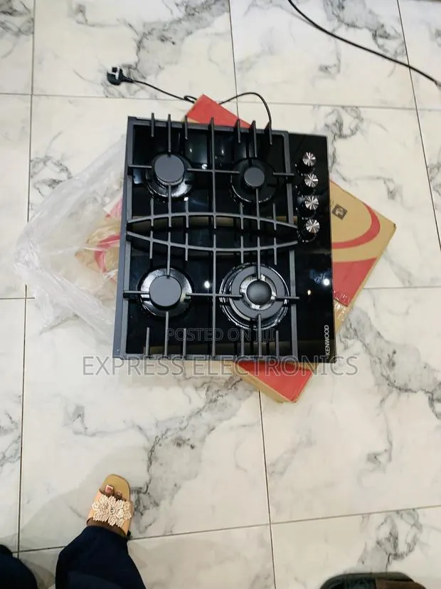 Newly Sealed Kenwood 60cm 4 Gas Cooker โ Built-in 4 Burner Gas Hob ยท Photo 1