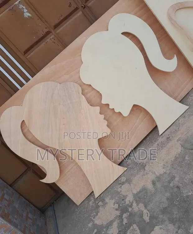CNC Cutting Pattern Cut on Plywood · Photo 1