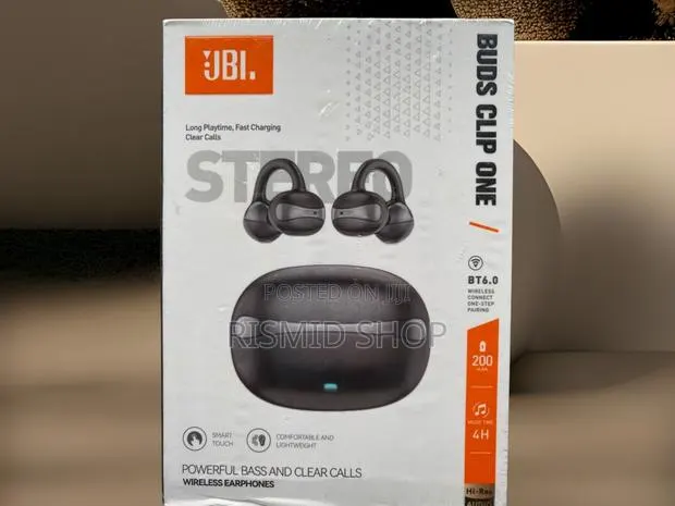 JBL Buds Clip One Modern Wireless Audio Earbuds · Photo 1