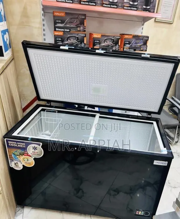 Extremely Quality Nasco 200l Electric Chest Freezer(Nas-475fl)Black · Photo 1