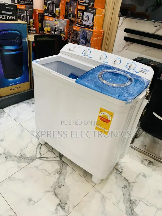 Get a New Sleek White Wm Semi Automatic Nasco 15kg · Photo 1