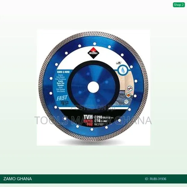 TVH 200 Superpro > 8inch Turbo Viper Diamond Cutting Blad - Rubi-31936 · Photo 1