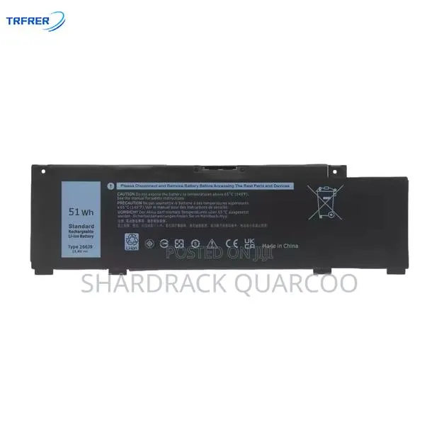 266j9 Laptop Battery Dell G3 15 3590 Ins 15pr-1545w 1548br 1645w · Photo 1