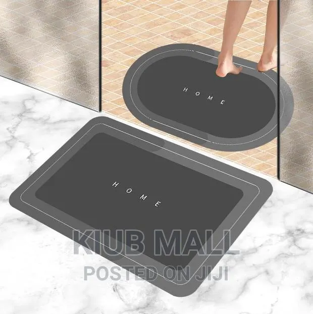 Water Absolvent / Antislip Bathroom Door Mat · Photo 1