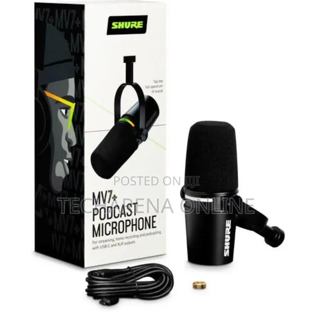 Shure Mv7+ Podcast Xlr/Usb Microphone · Photo 1