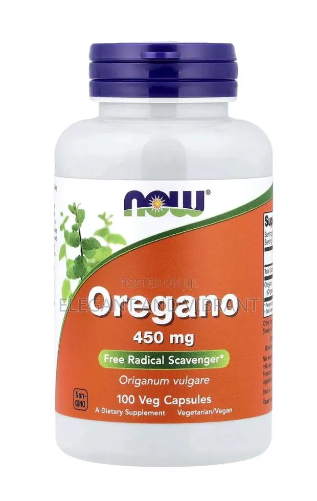 Oregano, 450 Mg, 100 Veg Capsules · Photo 1