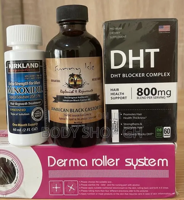 Receding Hairline Treatment Pack (Jbco ,Minoxidil,Roller) · Photo 1