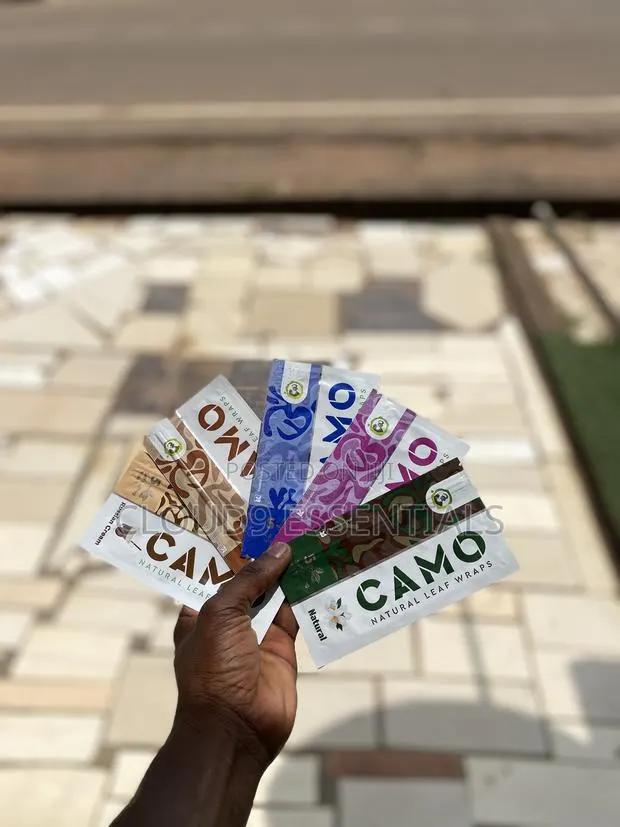 CAMO Natural Leaf Wraps – Organic & Tobacco-Free · Photo 1