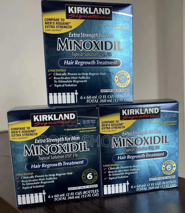 Made in USA Kirkland Minoxidil Full Pack - [ Original] · Photo 1