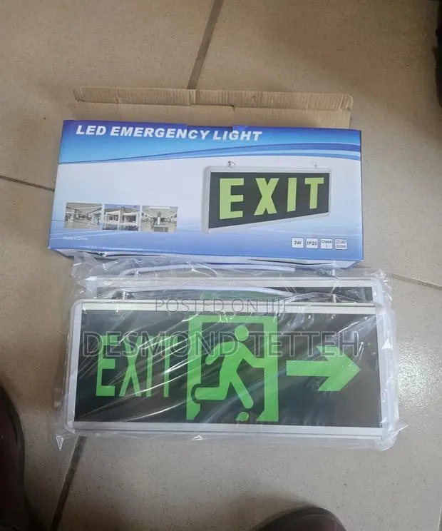 Led Emergency Exit Light · Photo 1