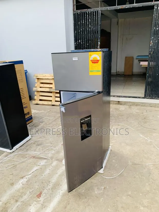 Freestanding Nasco Fridge Double Door 210l Dispenser Nasf2-250fld · Photo 1