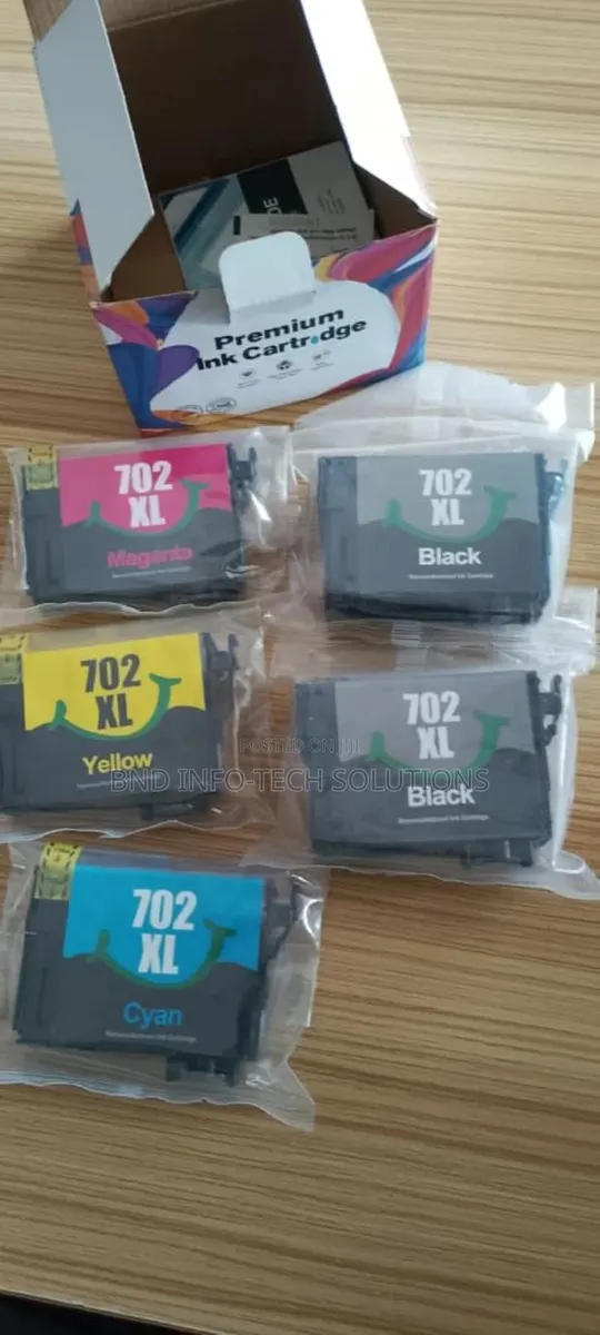 702xl Remanufactured Ink Cartridge for Epson Workforce Pro Printers · Photo 1