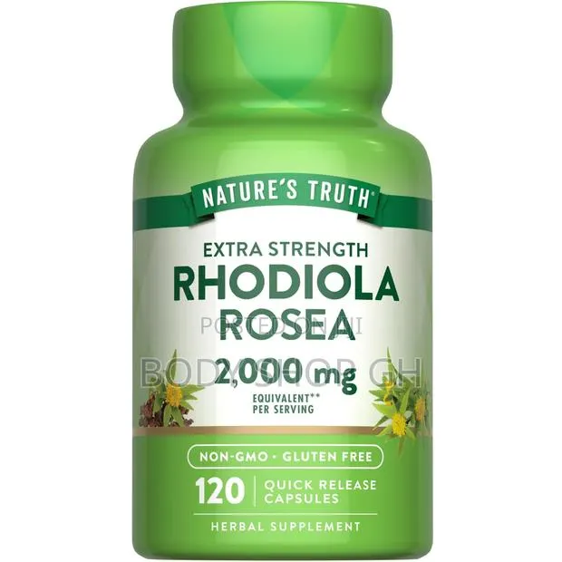 Nature's Truth Rhodiola Rosea | 120 Capsules | Extract Supplement · Photo 1