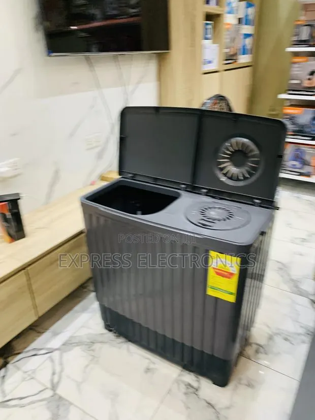 Nasco 11KG TwinTub Wm Semi-Auto Topload Laundry Appliance · Photo 1