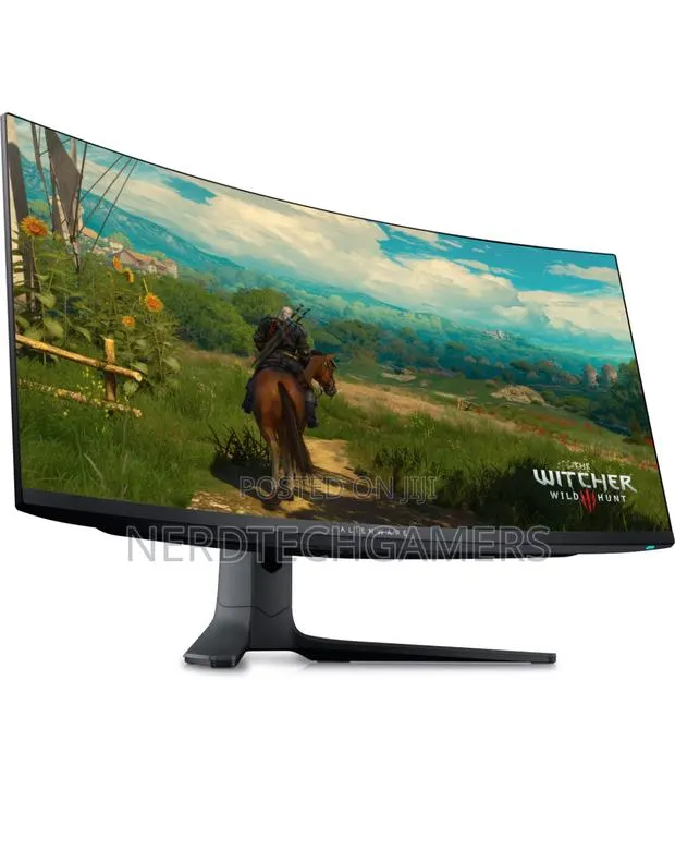 Alienware Aw3423dwf Curved Qd-Oled Gaming Monitor - Black · Photo 1