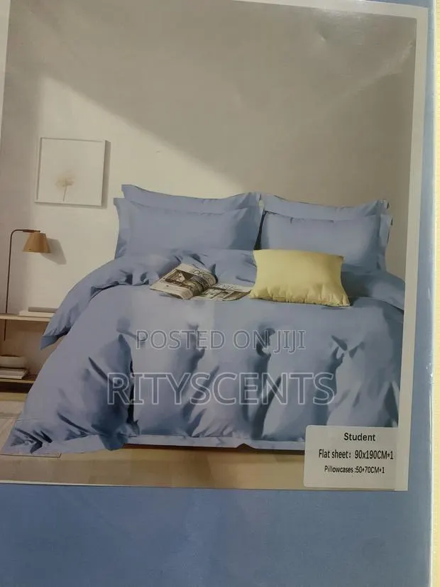 Sudents Bedsheet With Pillow Case (Blue Colour ) · Photo 1