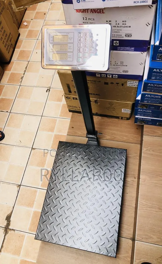 500kg Rechargeable Platform Scale · Photo 1