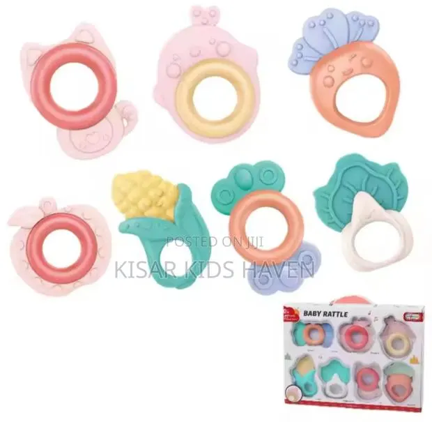 7 Pieces Baby Teether 3months and Above · Photo 1