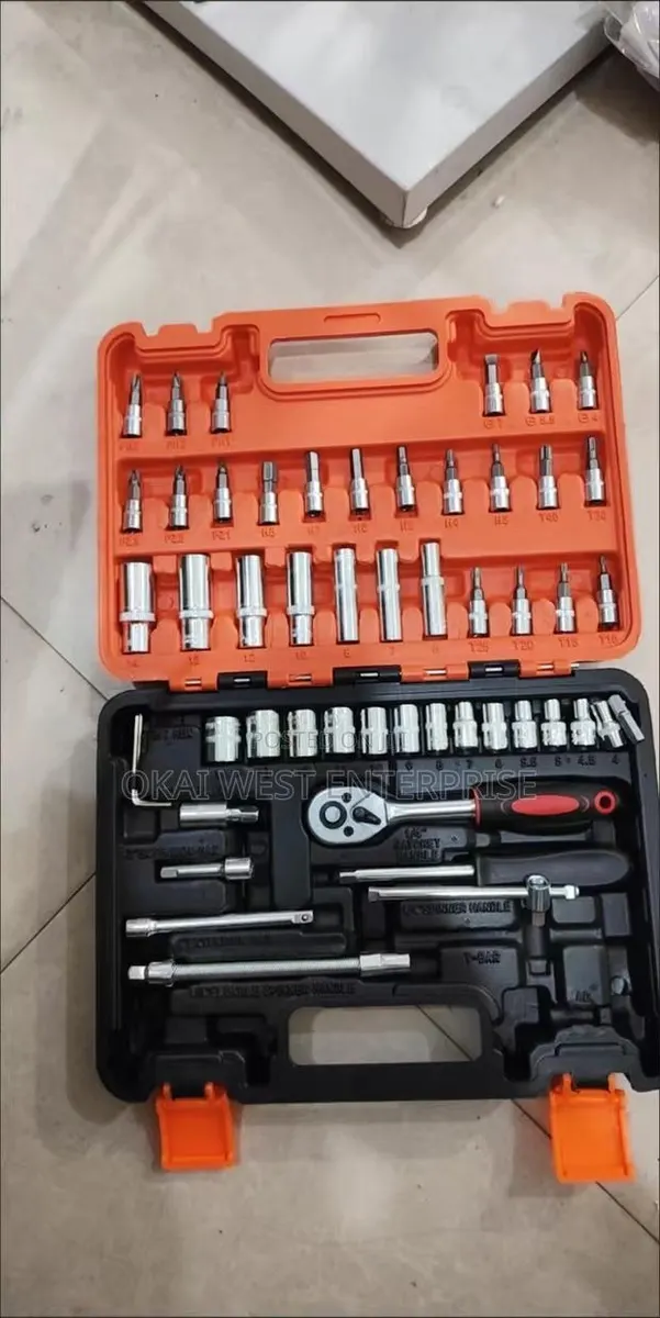 Ultimate Automotive Tool Kit: 53-piece Chrome Vanadium Set · Photo 1
