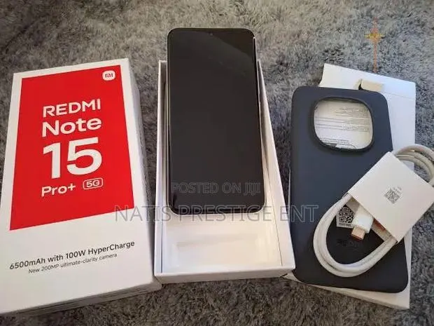 New Xiaomi Redmi Note 15 Pro+ 512 GB Black · Photo 1