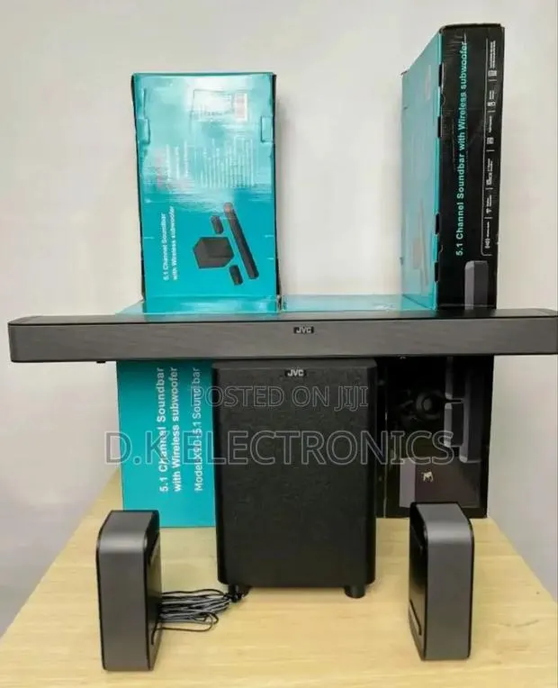 2026 JVC X90 Wireless 10000 Watts 5.1 Soundbar · Photo 1