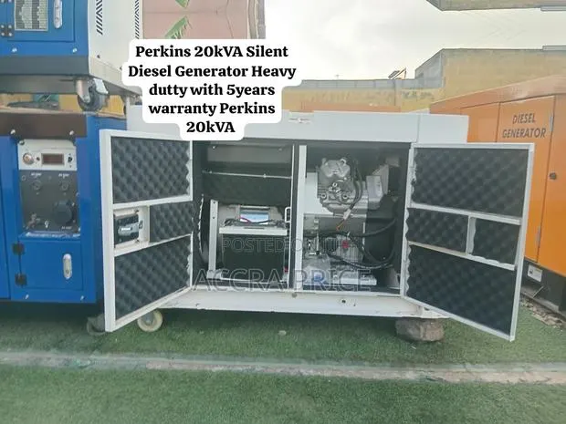 Perkins 20kVA Industrial Diesel Generator – Heavy-Duty Power Solution · Photo 1