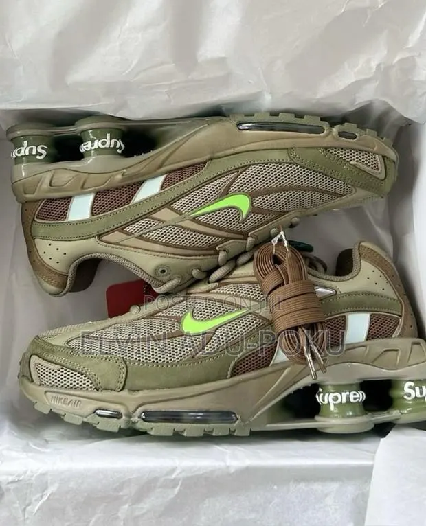 Nike Supreme Shoxs In Different Styles , Swipe>>> · Photo 1
