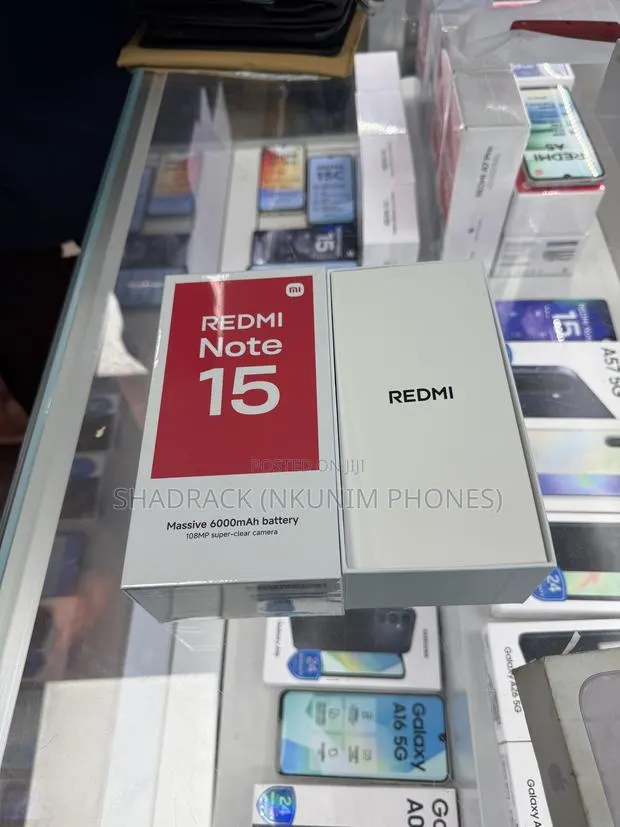 New Xiaomi Redmi Note 15 128 GB Black · Photo 1