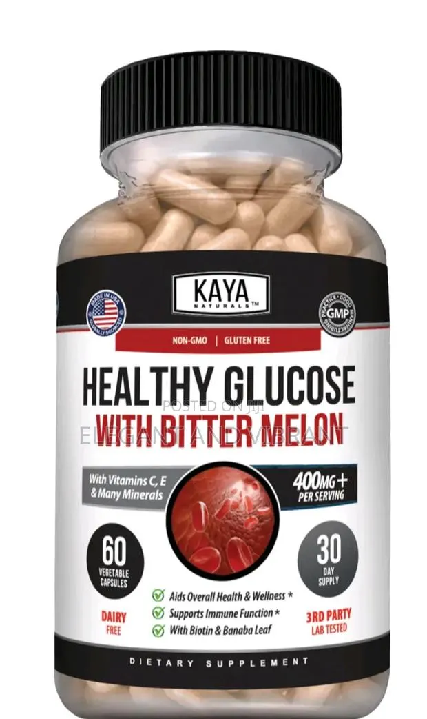 Healthy Glucose 60ct W/ Bitter Melon AlphaLipoic Acid Cinnamon Support · Photo 1