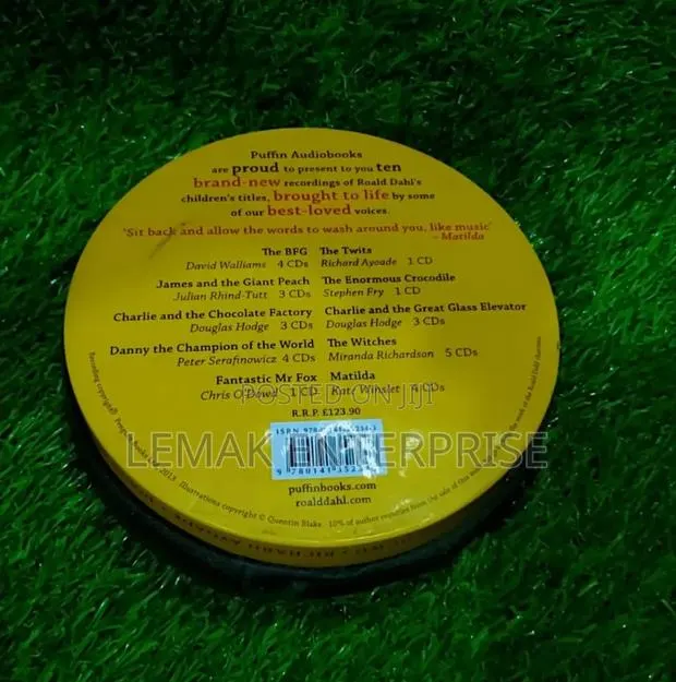 Roald Dahl Classics Audio Story Books Set 29 CD Metal Tin · Photo 3