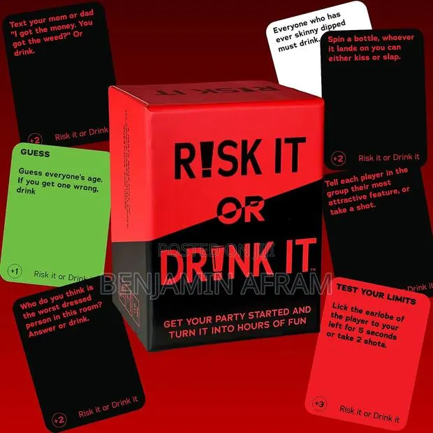 Part Game Risk It or Drink It · Photo 1