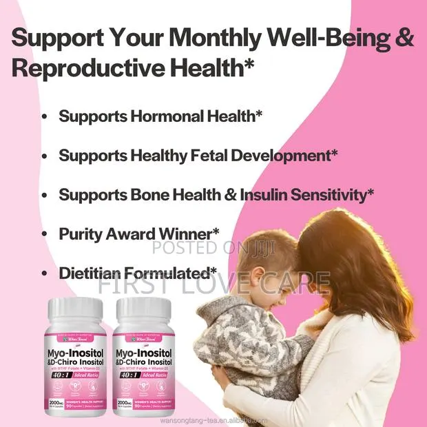 Wins Town Myo Inositol D-Chiro Inositol With MTHF Folate + Vit D3 · Photo 1