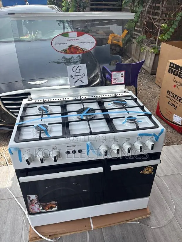 Mediatech 60x90 Gas Cooker Professional Cooking Performance at Home · Photo 1