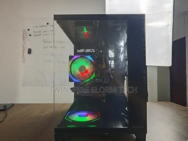 Ocean View Room Computer Case PC MATX Pillarless Gaming 920 White · Photo 1