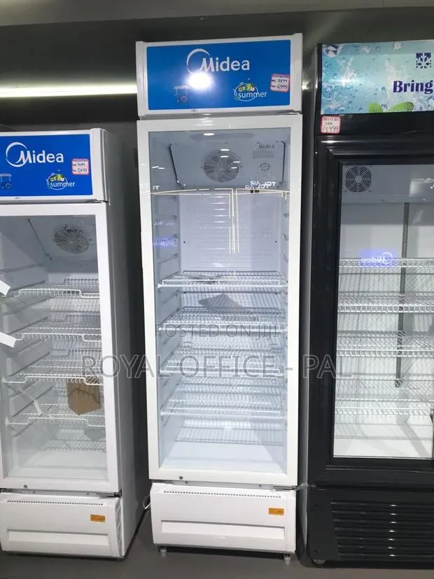 Direct Cooling Midea 222 Liter Glass Door Beverage Fridge · Photo 1