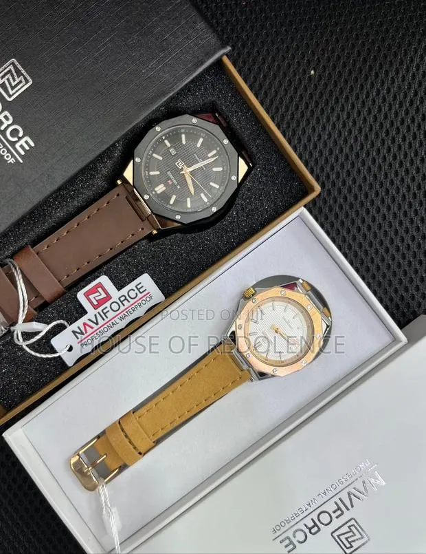 Quality Naviforce Couple Watch (Both - 750 Single - 450) · Photo 1
