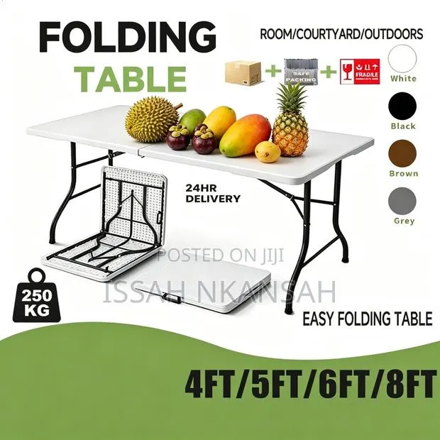 6 Sitter Plastic Table · Photo 1