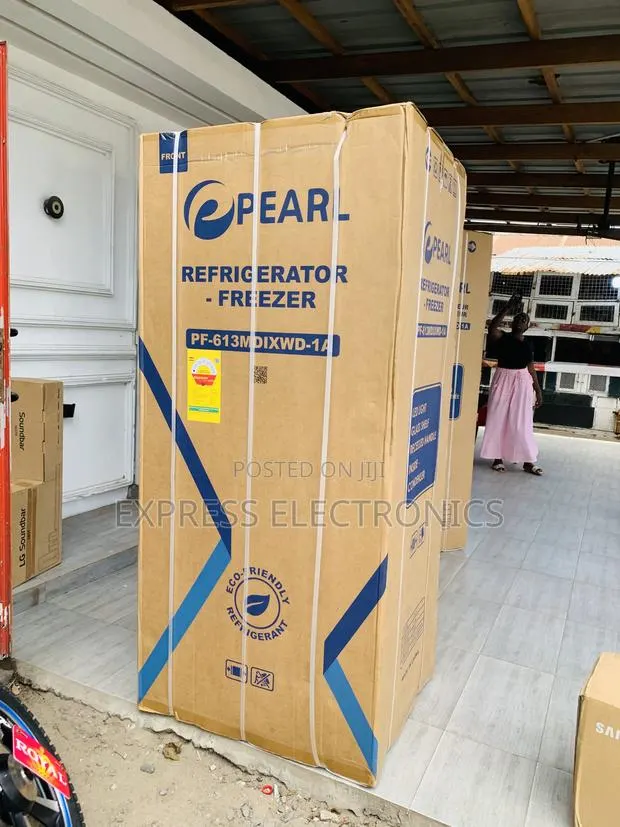 Get a New Pearl 421L Bottom Freezer +Dispenser 4doors PF-613MDIXWD-1A · Photo 1