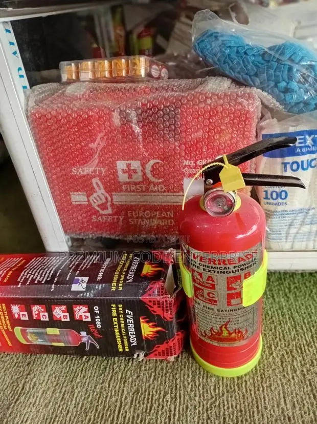 1kg Fire Extinguisher – Eveready Dry Chemical Powder For Home & Car · Photo 1