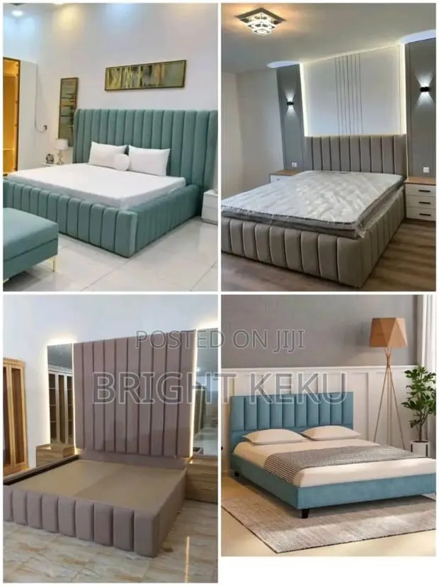 King and Queen Size Bed Frame With Mattress Already for Each Price · Photo 1