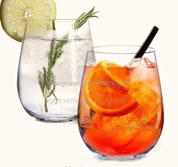 Stemless Wine/Cocktail Glass 500ml 3pcs · Photo 1