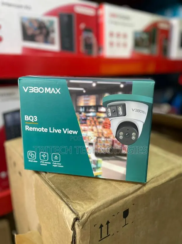 V380 Private Model Bq3 Wifi 4mp Dome Camera Dual View 360 · Photo 1