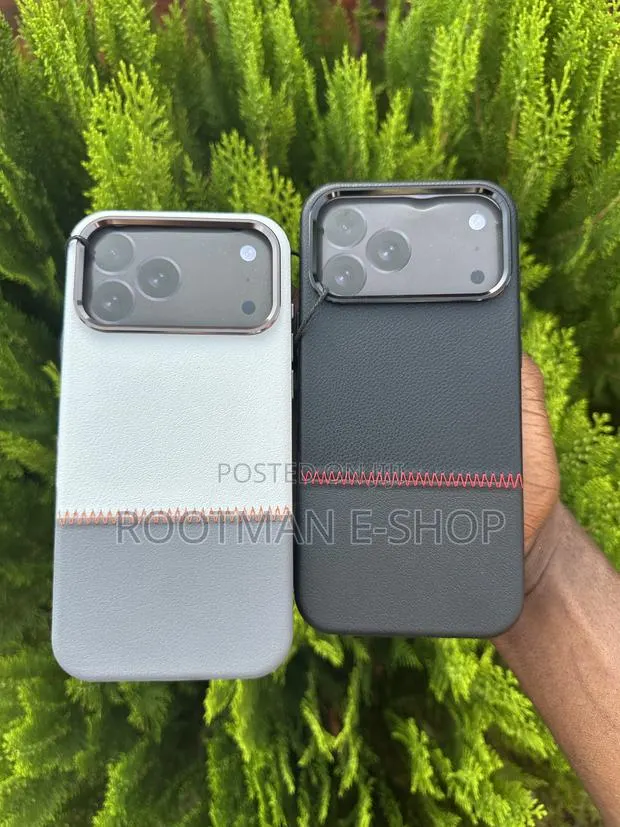 Premium Textured Leather Covers for the iPhone 17 Pro and Pro Max · Photo 1