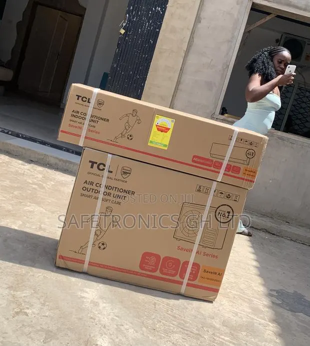 Neatly Sealed TCL 2.5hp Split Air Conditioner · Photo 1