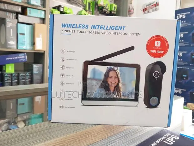 Tuya Wireless Intelligent 7inches Touch Screen Video Intercom System · Photo 1