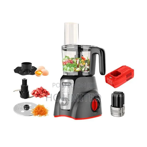 Decakila Cordless Food Processor 1.25l - (Rechargeable) - Kemg027b · Photo 1
